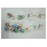 Glass Christmas Tree Figurines and Mini Ornaments