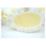 Pair of Vintage USA Abingdon Pottery Candle Holders