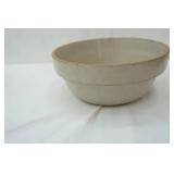 Antique Stoneware Salt-Glazed Mixing Bowl