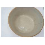 Antique Stoneware Salt-Glazed Mixing Bowl