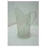 Antique Imperial Glass EAPG Water Pitcher in the Horseshoe Curve Pattern. 1909