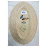 Vintage Inca Ware small oval plates 7"x 5"