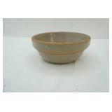 Antique/Vintage Grey Stoneware Mixing Bowl