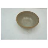 Antique/Vintage Grey Stoneware Mixing Bowl
