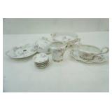 Vintage Haviland Limoges Porcelain Dinnerware.