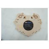 Vintage Pink Fairytale Carriage Clock Figurine