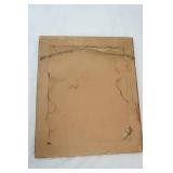 Vintage Framed Botanical Print of Pierre-Joseph Redoute 13.5"x11.5"