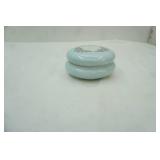 Vintage Bavaria Porcelain Trinket Box. 5" diameter