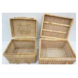 Vintage Wicker Picnic Baskets