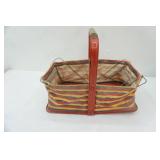 Vintage 1950s Fold Away Shopping Basket