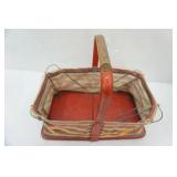 Vintage 1950s Fold Away Shopping Basket