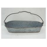 Galvanized Metal Flower Box