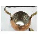 Vintage Copper Teapot and Lid (spout needs to be reattached)