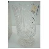 Fifth Avenue Crystal Footed Vase and Candle