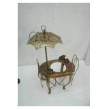 Vintage Metal Cafe Music Box Art Decor