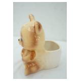 Vintage Ceramic Teddy Bear Planter