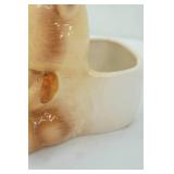 Vintage Ceramic Teddy Bear Planter