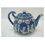 Olympia Fine Porcelain Teapot; Vintage Old Tupton Ware Cobalt Blue Teapot