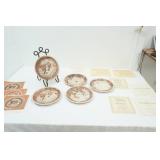 "The Romantic Poets" by Gayle Bright Appleby. Collectors Plate Collection