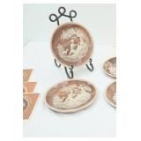 "The Romantic Poets" by Gayle Bright Appleby. Collectors Plate Collection