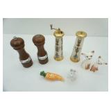 Collection of Vintage Salt and Pepper Shaker Sets