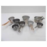 Vintage Aluminum Measuring Cups