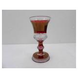Vintage Westmoreland Ruby Candle Holder 9.5" tall