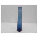 14" art glass vase