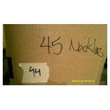 45 Necklaces New Fashion Jewelry Lot