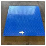 Commercial plate form scale