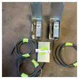 Set of Honeywell Analog modulating temp controllers