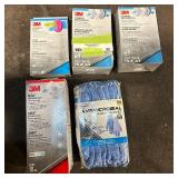 Gloves, Respirators and filters