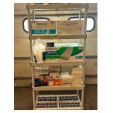 Shelf with Cleaning supplies