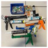 Caulking items and Glue
