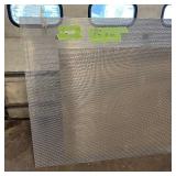 Sheet of metal apear to be Aluminum