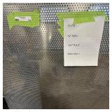 Sheet of metal apear to be Aluminum