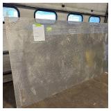 Sheet of metal apear to be Aluminum