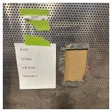 Sheet of metal apear to be Aluminum