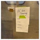 Sheet of metal apear to be Aluminum