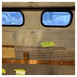 Sheets of metal apear to be Aluminum