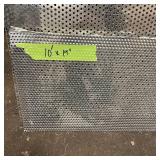 Sheets of metal apear to be Aluminum