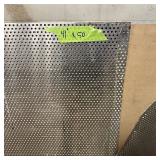 Sheets of metal apear to be Aluminum