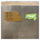 Sheet of metal apear to be Aluminum