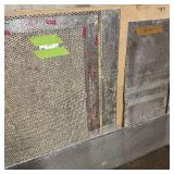 Sheets of metal apear to be Aluminum