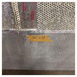 Sheets of metal apear to be Aluminum