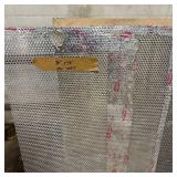 Sheets of metal apear to be Aluminum