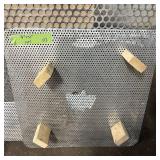 Sheets of metal apear to be Aluminum