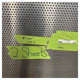 2 Sheets of metal apear to be Aluminum