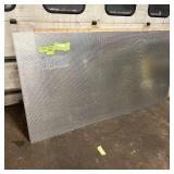 2 Sheets of metal apear to be Aluminum