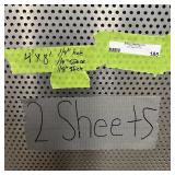 2 Sheets of metal apear to be Aluminum
